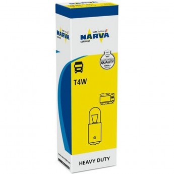 Лампа NARVA HEAVY DUTY 24V T4W 4W BA9s