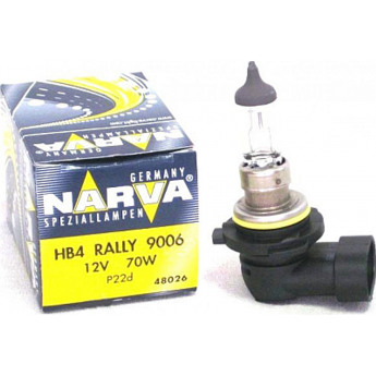 Лампа NARVA RALLYE HB4 12V 70W P22d C1