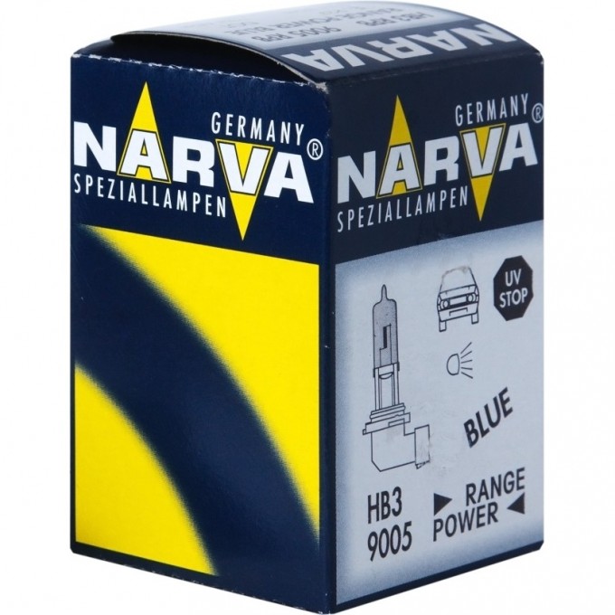 Лампа NARVA RANGE POWER BLUE+ HB3/9005 60 12V P20d 32530764