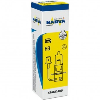 Лампа NARVA STANDARD 12V H3 55W PK22s