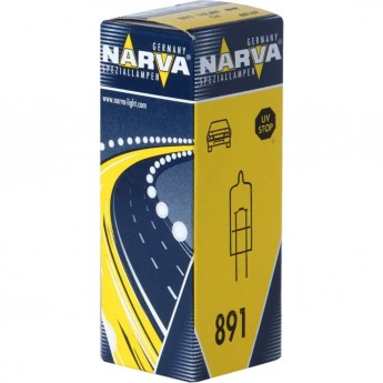 Лампа NARVA STANDARD 891 8W 12.8V G4